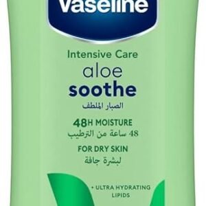 لوشن للجسم من فازلين لتهدئة وإنعاش البشرة الجافة وتعزيز الشفاء